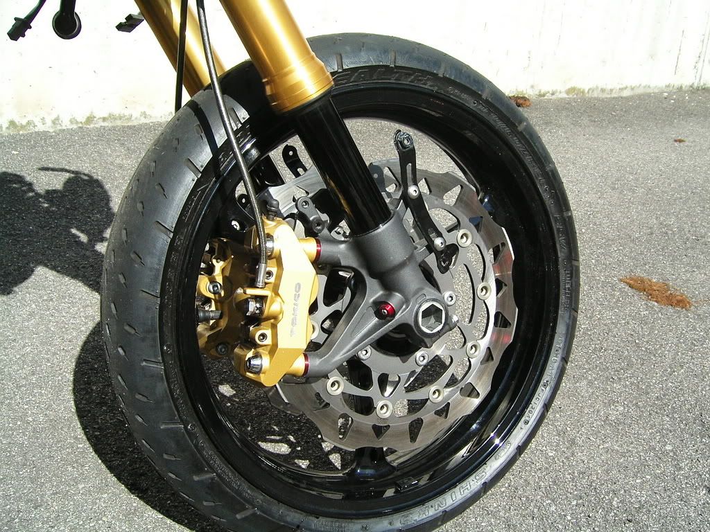 gsxr 1000 forks on busa